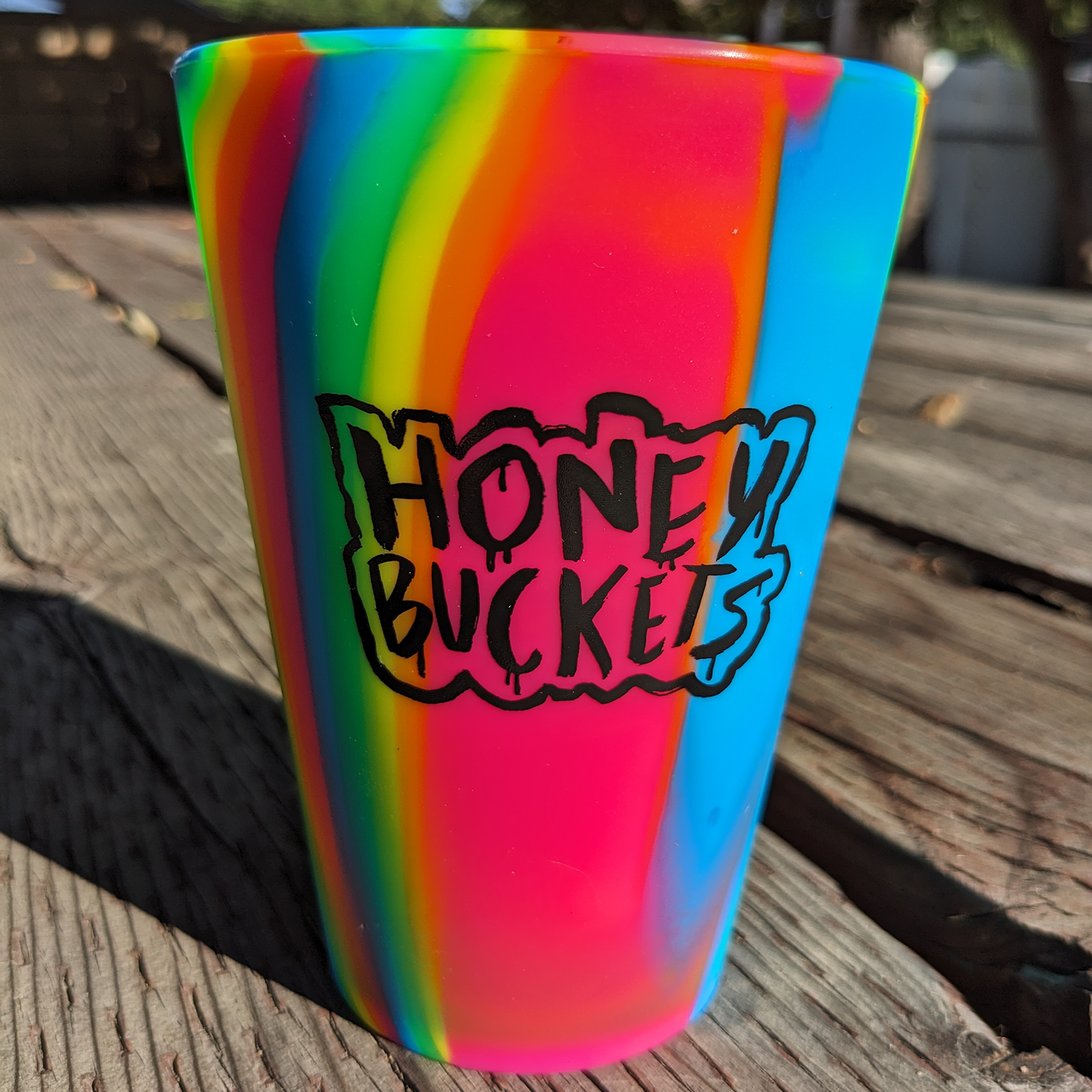 Honey Buckets Silicone Pint Glass