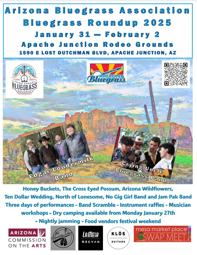 ABA Bluegrass Roundup 2025 Poster