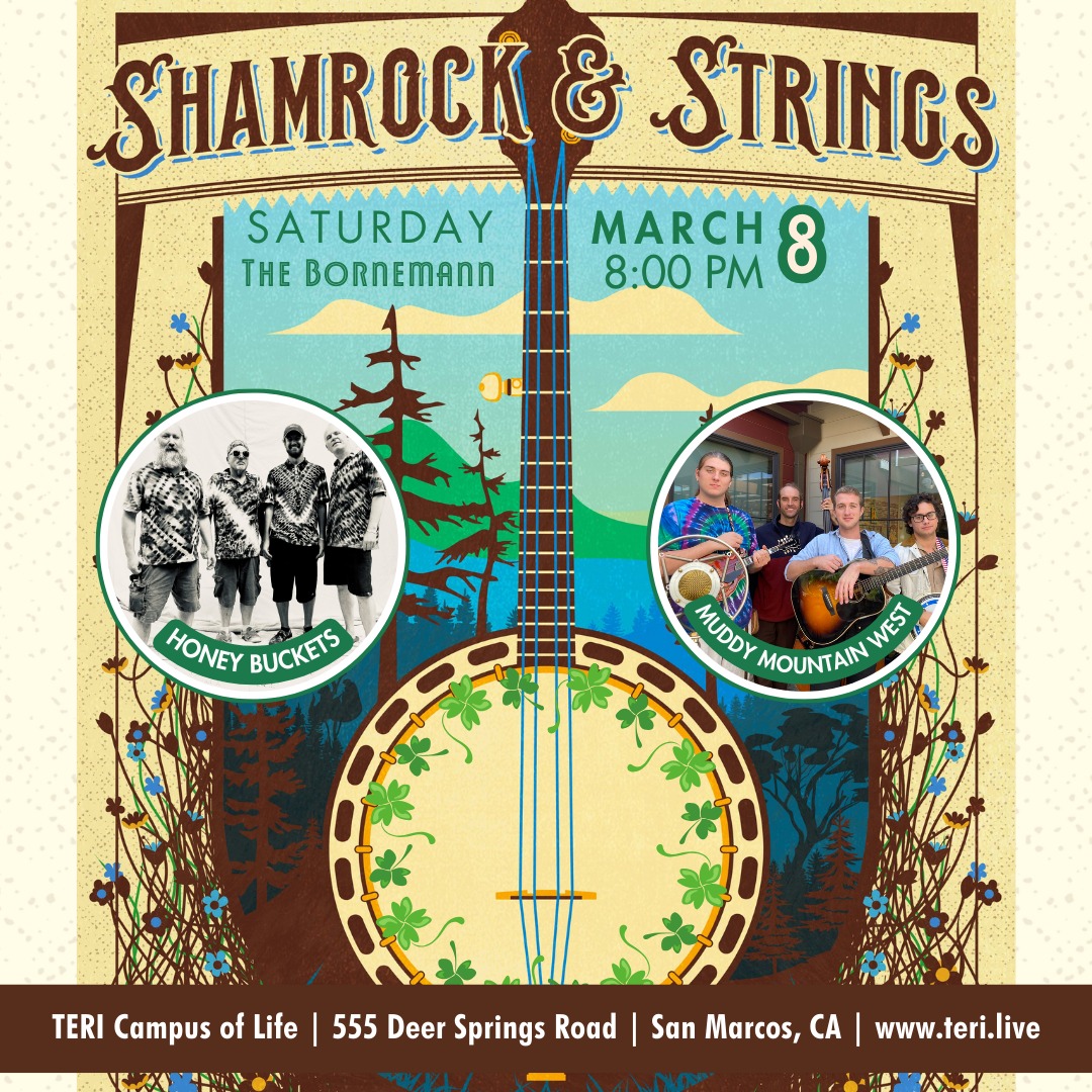 TERI Live Presents: Shamrocks & Strings featuring Honey Buckets